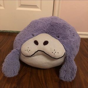 purple whale pillow pet
